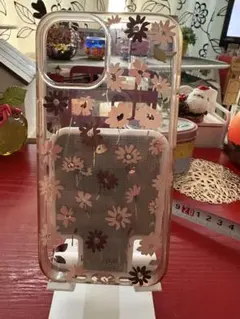 花柄透明iPhoneケース