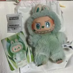 【新品・正規品】POP MART ラブブ　serenity 緑labubu①