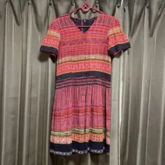 minh hanh 刺繍 ワンピース Lサイズ ベトナム - メルカリ