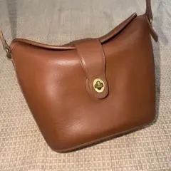 希少 OLD COACH オールドコーチ ショルダーバッグ 17996 ブラウン 