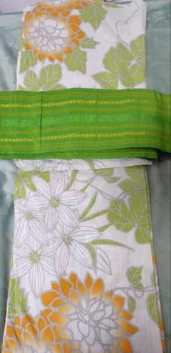 大江戸骨董市で購入　浴衣・帯セット