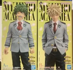 一番くじ 僕のヒーローアカデミア 緑谷出久 爆豪勝己 フィギュアのサムネイル