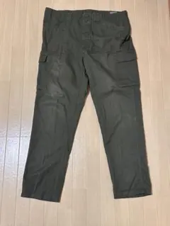 実物 USED オーストリア軍 ファティーグカーゴパンツ　軍放出品