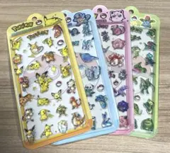 ポケモン 3Dシール 4枚セット