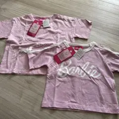新品Barbie Tシャツ 2枚セット 100cmのサムネイル