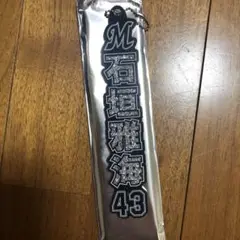 千葉ロッテマリーンズ　ラメキーホルダー　石垣雅海