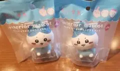 未開封 未使用 ハチワレ ソフビインテリアマスコット 2個セット 妖精 ちいかわ