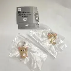 リラックマ クリアマスコットチャーム コリラックマ めじるしアクセサリー