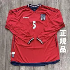 UMBRO イングランド 03-05 長袖 ユニフォーム リバーシブル S M - メルカリ