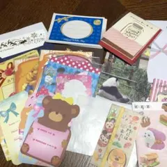 ミニ封筒◦31ポストカード•メッセージカードかわいいデザインいろいろ