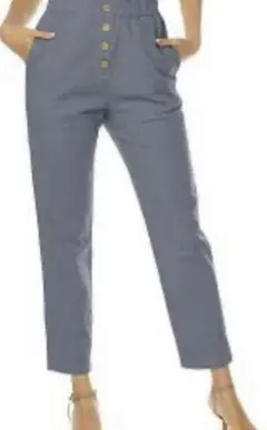 【ADREAMLY】ストレートパンツ レディース カジュアル ダークグレイ　M