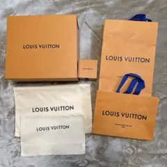 空箱　LOUIS VUITTON ギフトボックス 大小　布袋　おまけにショッパー