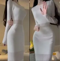 ♡新品・未使用♡ トレンド スタイリッシュ デザイン オフィス ワンピース