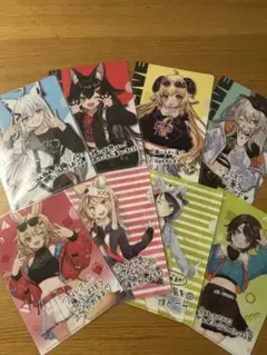 ホロライブクリアファイル　8枚セット