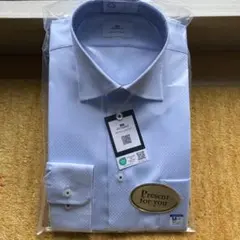 ライトブルー 長袖シャツ Mサイズ