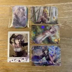 プロセカ　東雲絵名　鏡音リン　缶バッチ　カード　5点セット