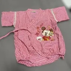 [最終値下げ]ミニーマウス ベビー甚平 80cm ピンク