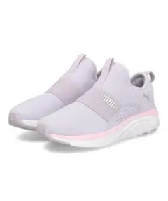 PUMA スニーカー 20cm ラベンダー　スリップオン