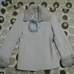 新品　23区　DEUX 　リアルファー　コート　レディース