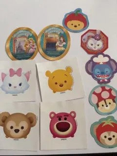 香港ディズニーランド ステッカー 11枚セット