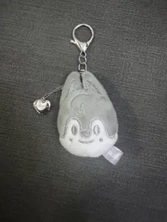 バンチャン wolfchan フェイスキーリング シルバー　ウルフチャン
