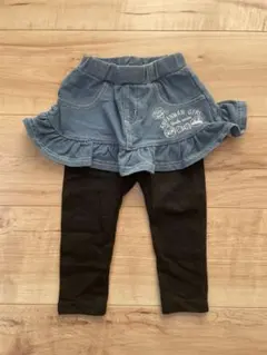 アンパンマン レギンスパンツ付きスカート 80