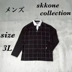 skkone collection (3L) 長袖 Vネック カジュアル メンズのサムネイル