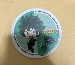 僕のヒーローアカデミア ヒロアカ アニメイトカフェ 特典 コースター 緑谷出久