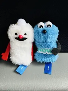 パペットスンスンフィンガーマスコット【スンスン＆ノンノン】ペアセット