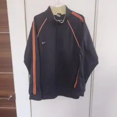 NIKE トラックジャケット ブラック オレンジライン