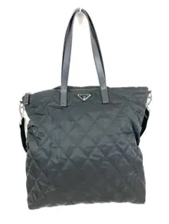 PRADA キルティング トートバッグ 2WAY BN2149 ブラック