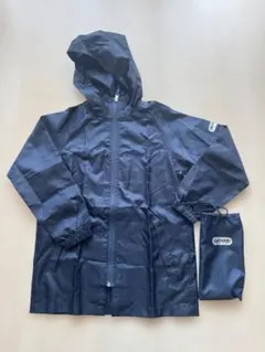 OUTDOOR PRODUCTS レインウェア 上下セット ネイビー 収納袋付のサムネイル