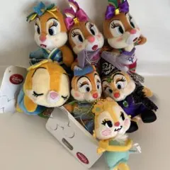 ディズニー　クラリス　ぬいぐるみバッジ　おまとめセット