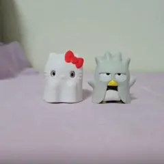 サンリオ ハローキティ バッドばつ丸 おばけ フィギュア ガチャガチャ