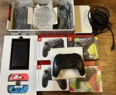Nintendo Switch 本体 有機ELドック付　プロコントローラー5個有のサムネイル