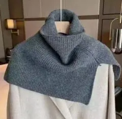 【新品　未使用】スヌード　グレー 　ネックウォーマー