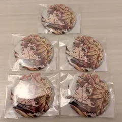 コミケ　鬼滅の刃 C107 WEBSHOPくじ E賞 箔押し缶バッジ 我妻善逸