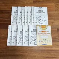 サピックス　SAPIX5年　算数基礎力トレーニング　2019版　基礎トレ　12冊