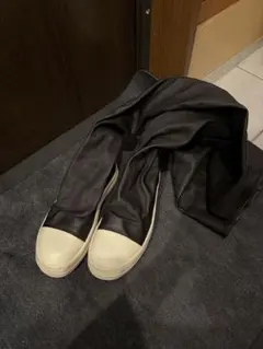 Rick Owens 2018 Leather Thigh High Sockのサムネイル