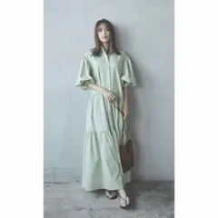 theory luxe LAILA YARN チェックロングワンピース2WAY theory luxe LAILA YARN チェックロングワンピース2WAY - メルカリ