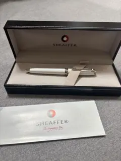 SHEAFFER ボールペン ホワイト 専用ケース付きのサムネイル
