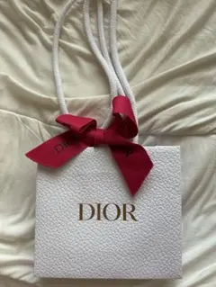 Diorショッパー横15cm縦14cmリボン付きのサムネイル