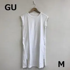 値下　C0427A09【GU】ノースリーブワンピース