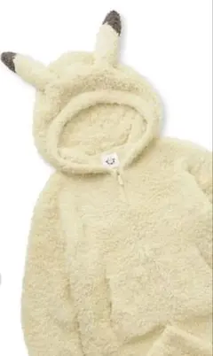 【ポケモンスリープ】メンズ ジェラートピケ ピカチュウパーカ&ハーフパンツセット