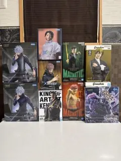 呪術廻戦　フィギュア　９点(五条　虎杖　乙骨　禪院直哉　魔虚羅　日車　羂索