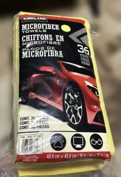 カークランド　マイクロファイバータオル 6枚