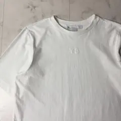 【美品】Y-3 20周年記念 センターロゴ 半袖Tシャツ M相当 白