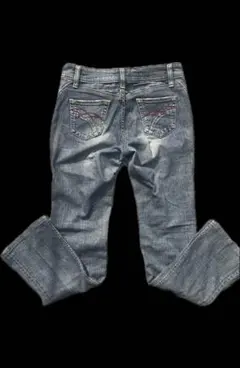 フレアデニムパンツ