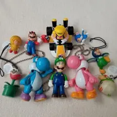 スーパーマリオ キーホルダー他セット