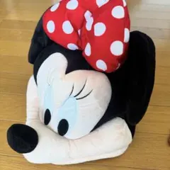 ミニーマウス リボン付きファンキャップ
